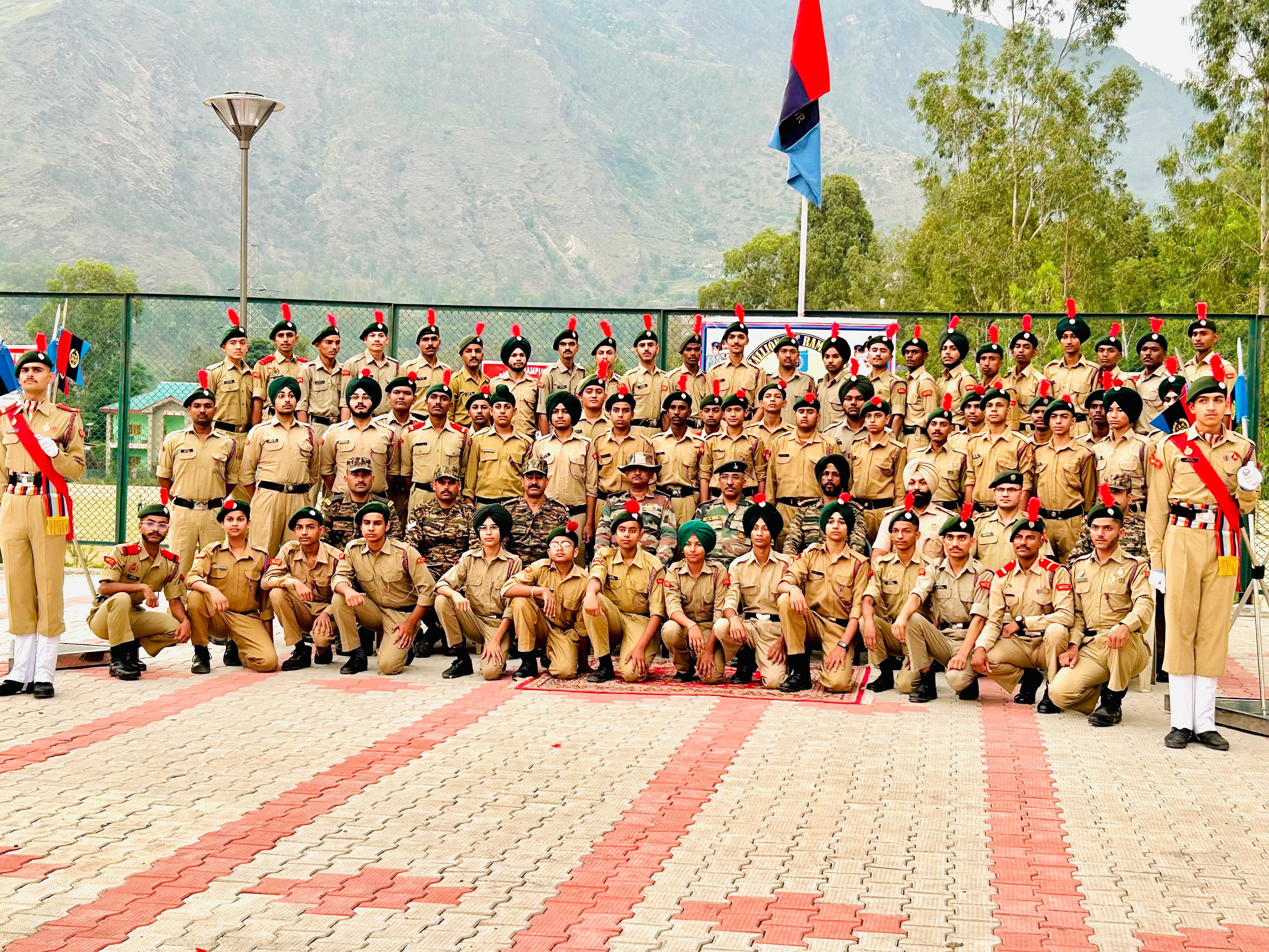 NCC Cadets Attended National Camp.